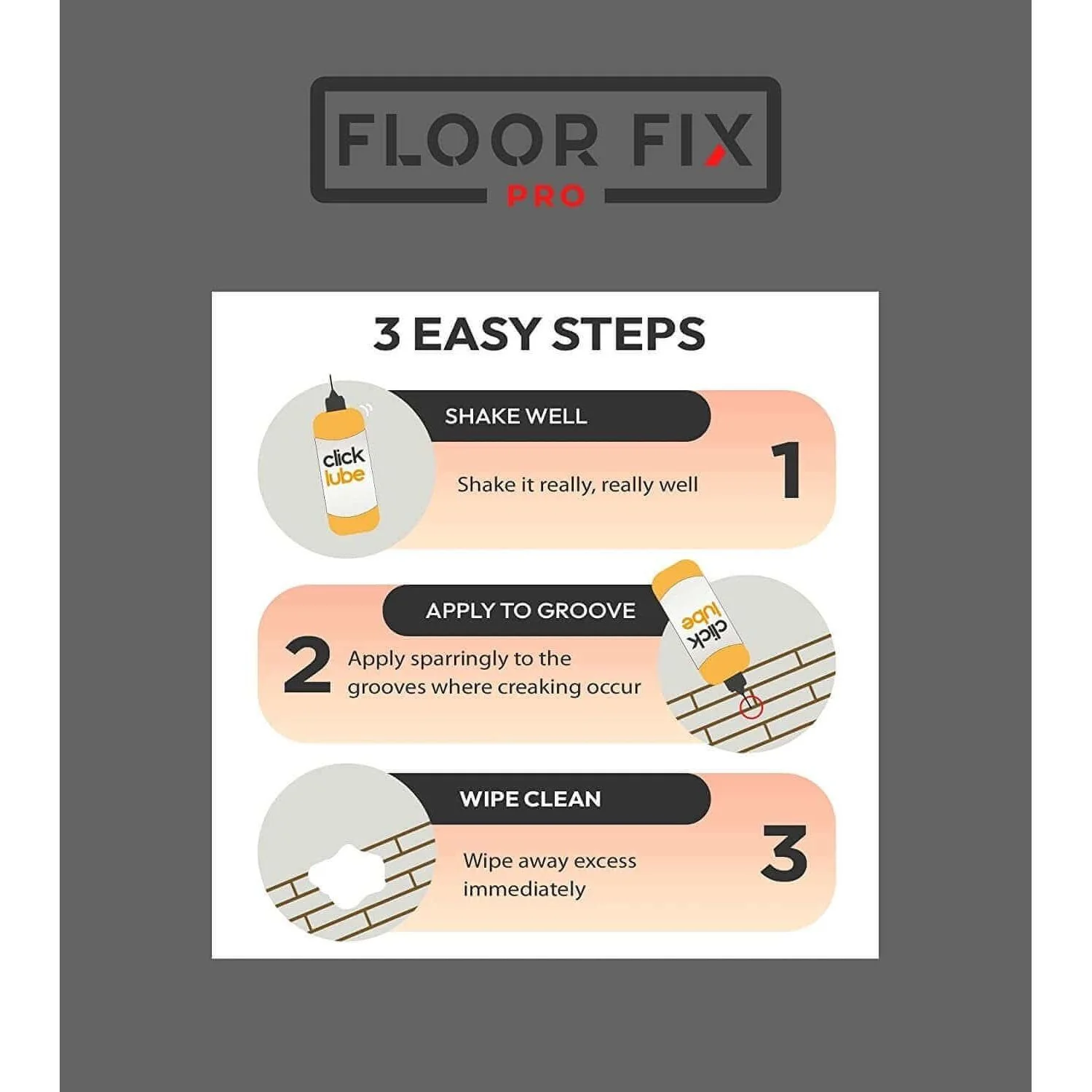 Squeaky Repair Kit Floor Click System Floors - Image 5