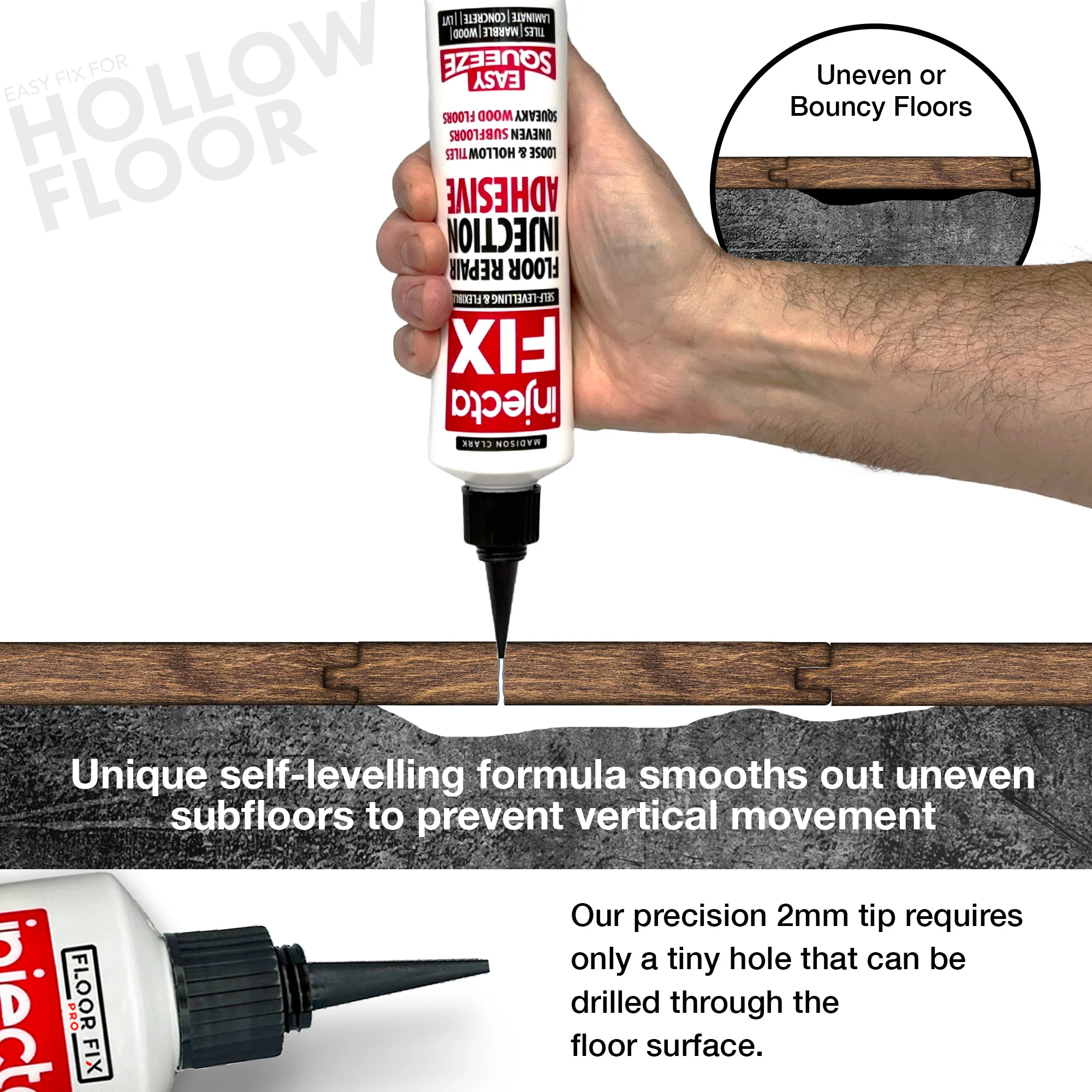 Injectafix Easy Squeeze 300ml Extra Strength Bonding Adhesive with Easy Squeeze System - Image 4